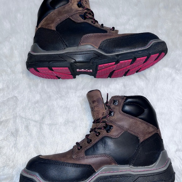 Wolverine Raider’s Dura Shocks Flex Water Proof Men’s Leather Boots Size 11M main image 7